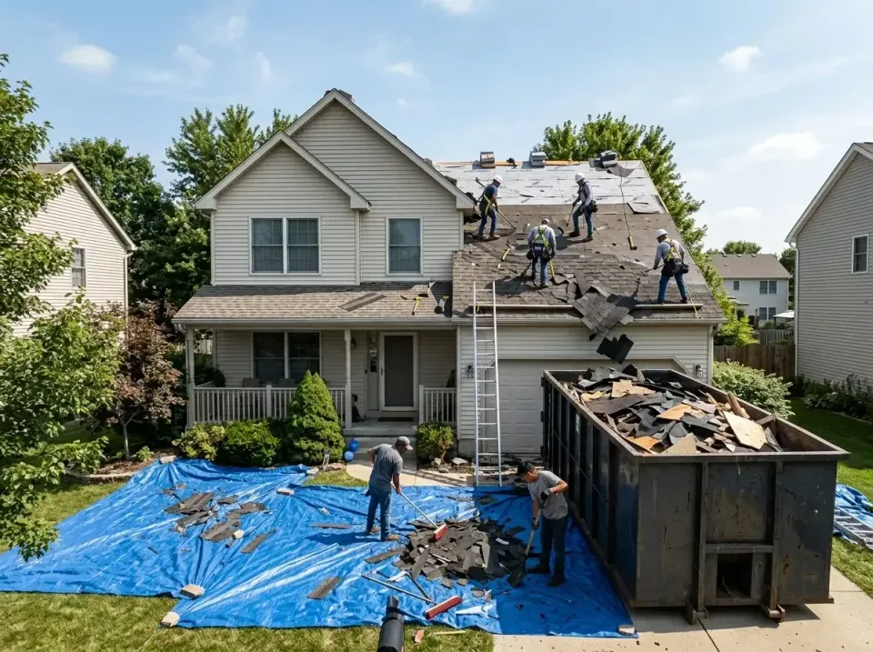 roof-replacement-debris-remova-004 — frequently asked questions, Cheapest Dumpster Rentals in Timonium, MD
